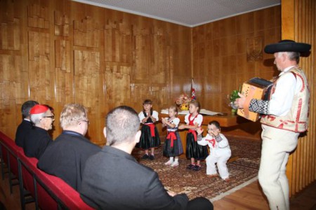 Privítanie kardinála